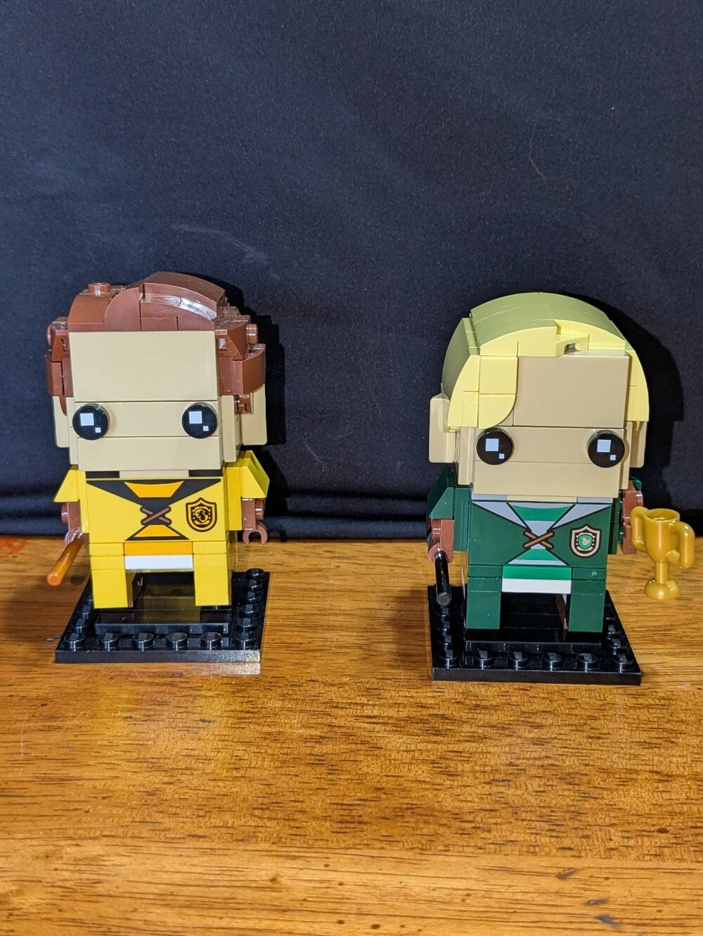 Retired LEGO Harry Potter BrickHeadz 40617 Draco & Cedric Quidditch